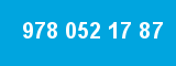 978 052 17 87 978 052 17 87
